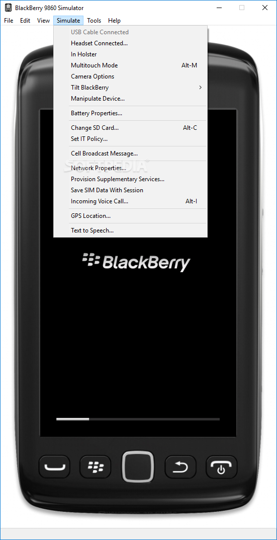 Blackberry 9860 apps download