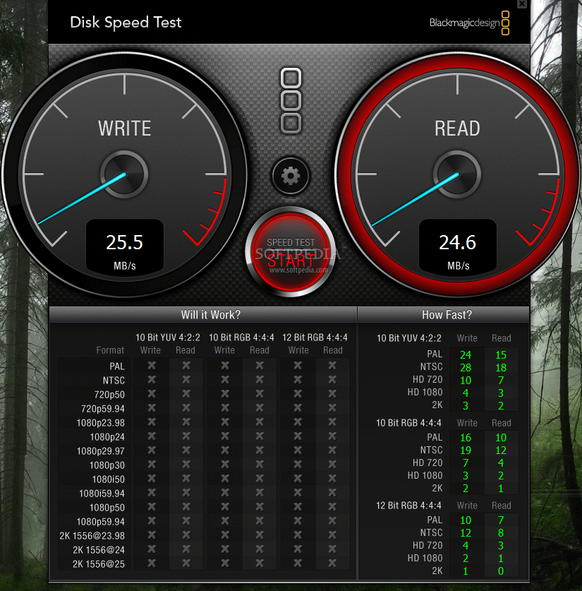 blackmagic disk speed test windows 7 64 bit download
