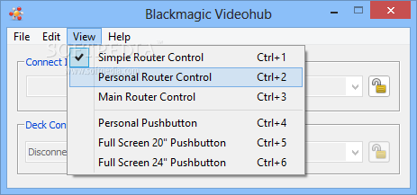 blackmagic smart videohub windows usb driver