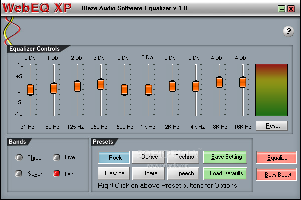 audio equalizer for windows xp