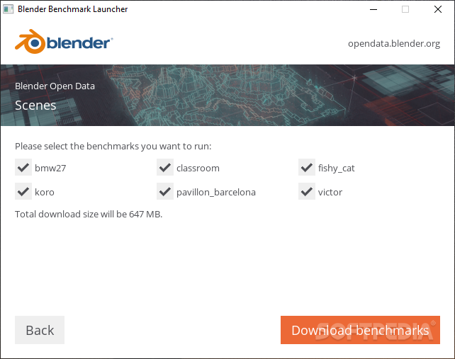 Blender Benchmark screenshot #2