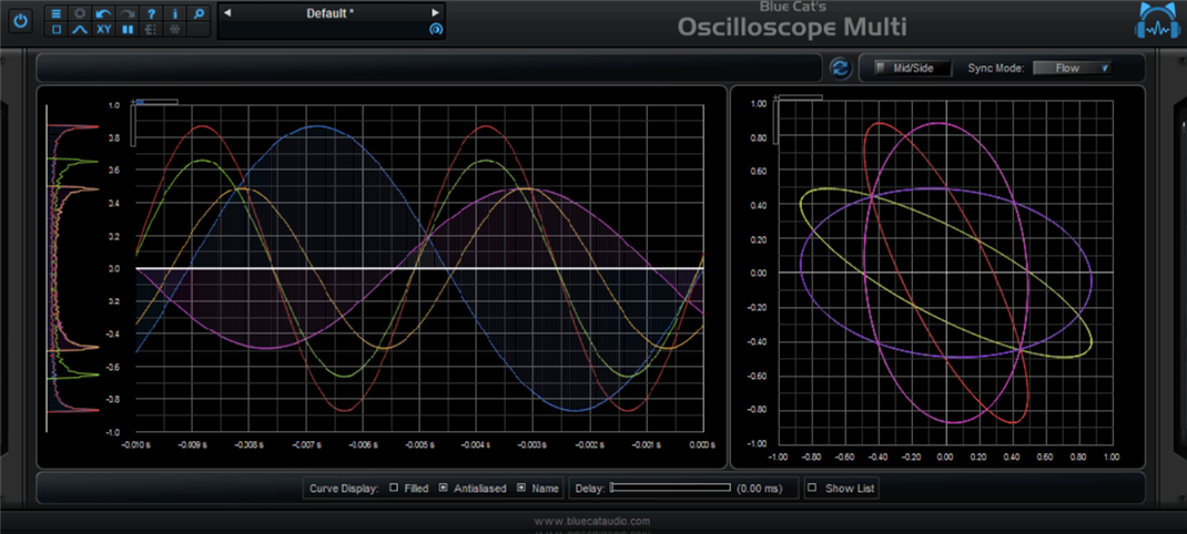 Blue Cat's Oscilloscope Multi screenshot #4