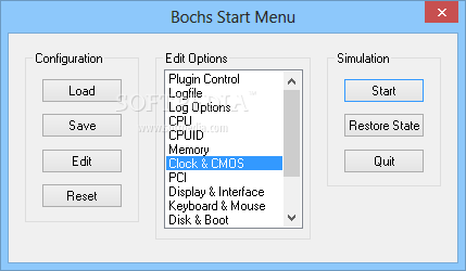 bochs bsod installing windows 10