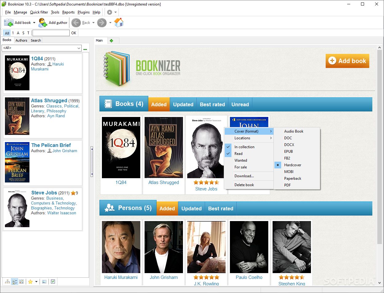 Booknizer screenshot #1