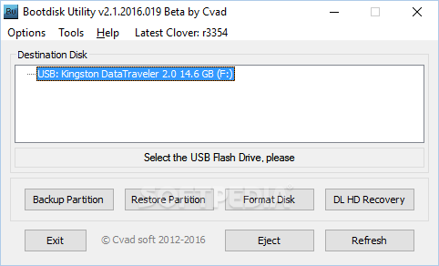 Bootdisk Utility screenshot thumb #0