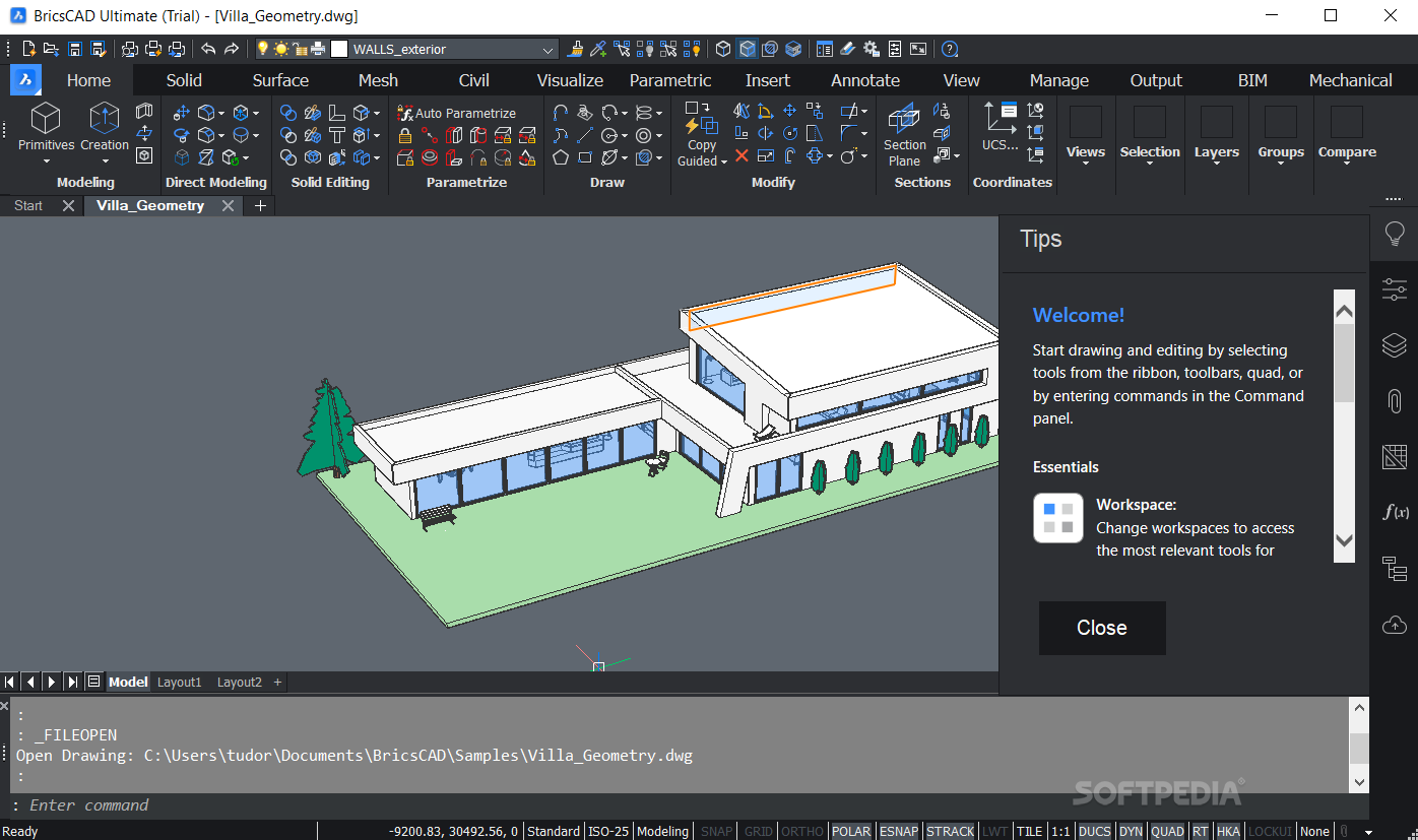 download the new for ios BricsCad Ultimate 23.2.06.1
