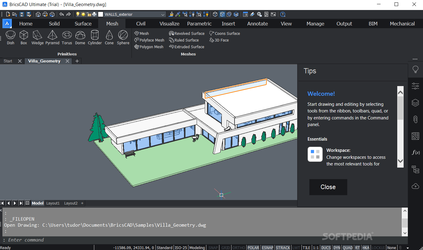 BricsCad Ultimate 23.2.06.1 download the new version