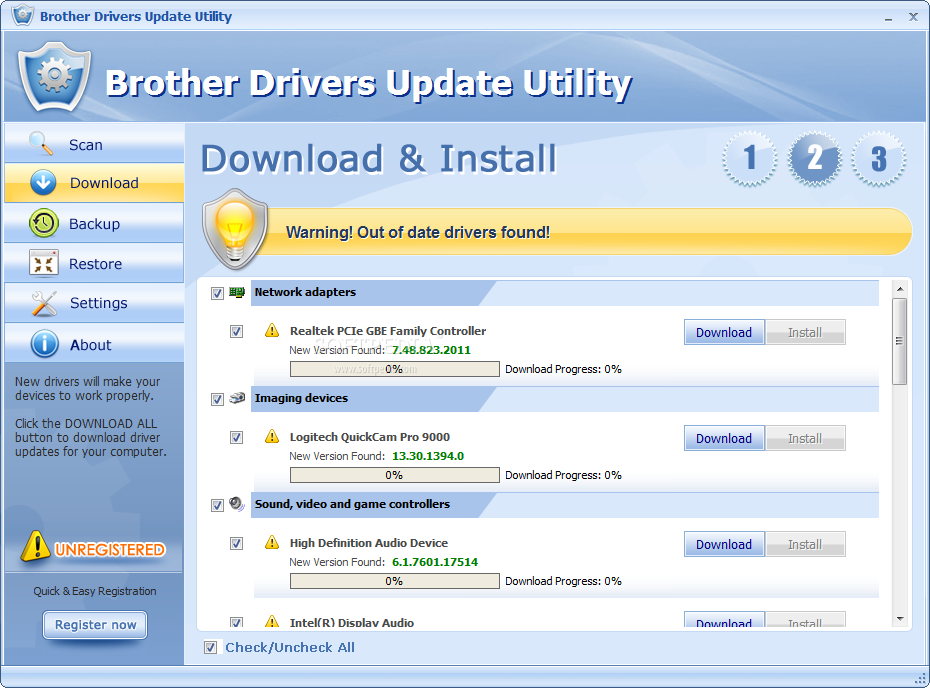 brother scan utility windows 10