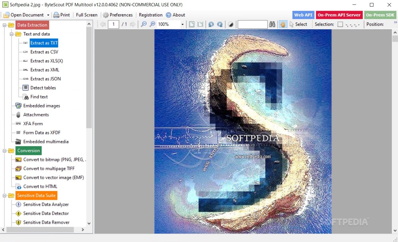 Bytescout PDF Extractor SDK screenshot #1