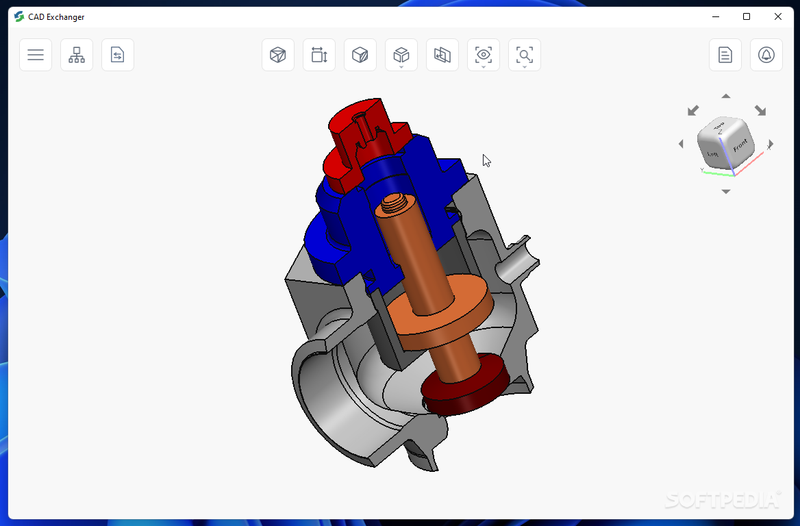 CAD Exchanger GUI screenshot #1