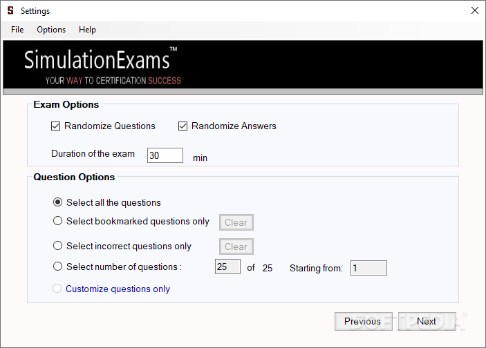 Exam Simulator for CCNA with NetSim (200-301) screenshot #3