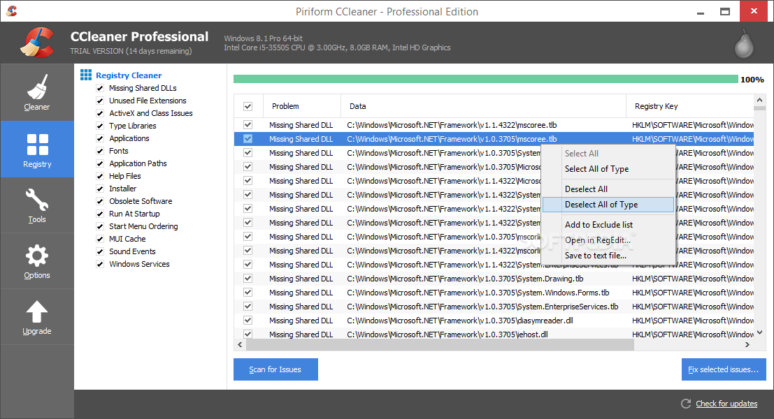 how do i update ccleaner pro plus