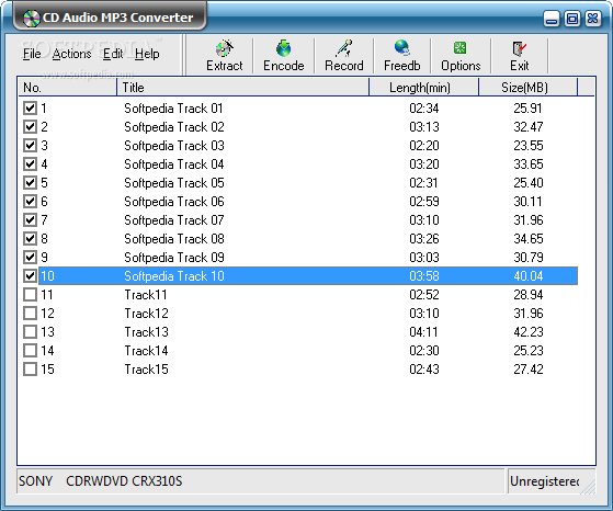 Download CD Audio MP3 Converter 3.2 Build 20140521