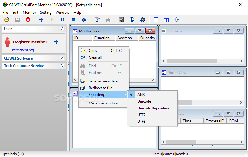 CEIWEI SerialPort Monitor screenshot #0