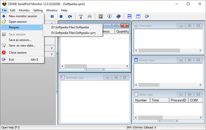 CEIWEI SerialPort Monitor screenshot #1