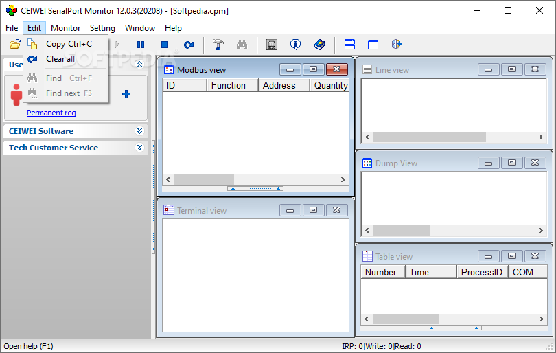 CEIWEI SerialPort Monitor screenshot #2