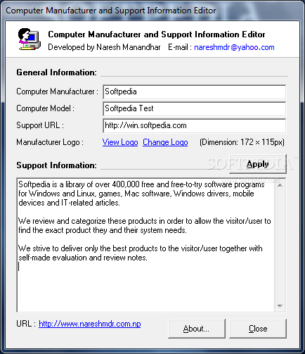 CMSI Editor screenshot #0