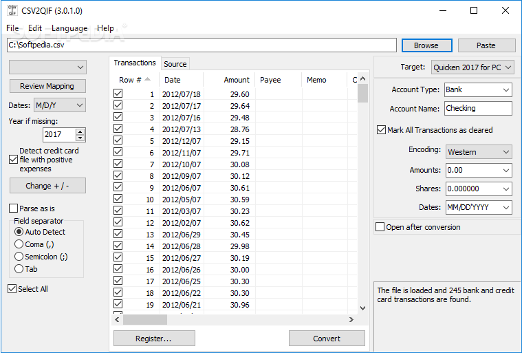 Modern CSV 2.0.2 download the new for windows