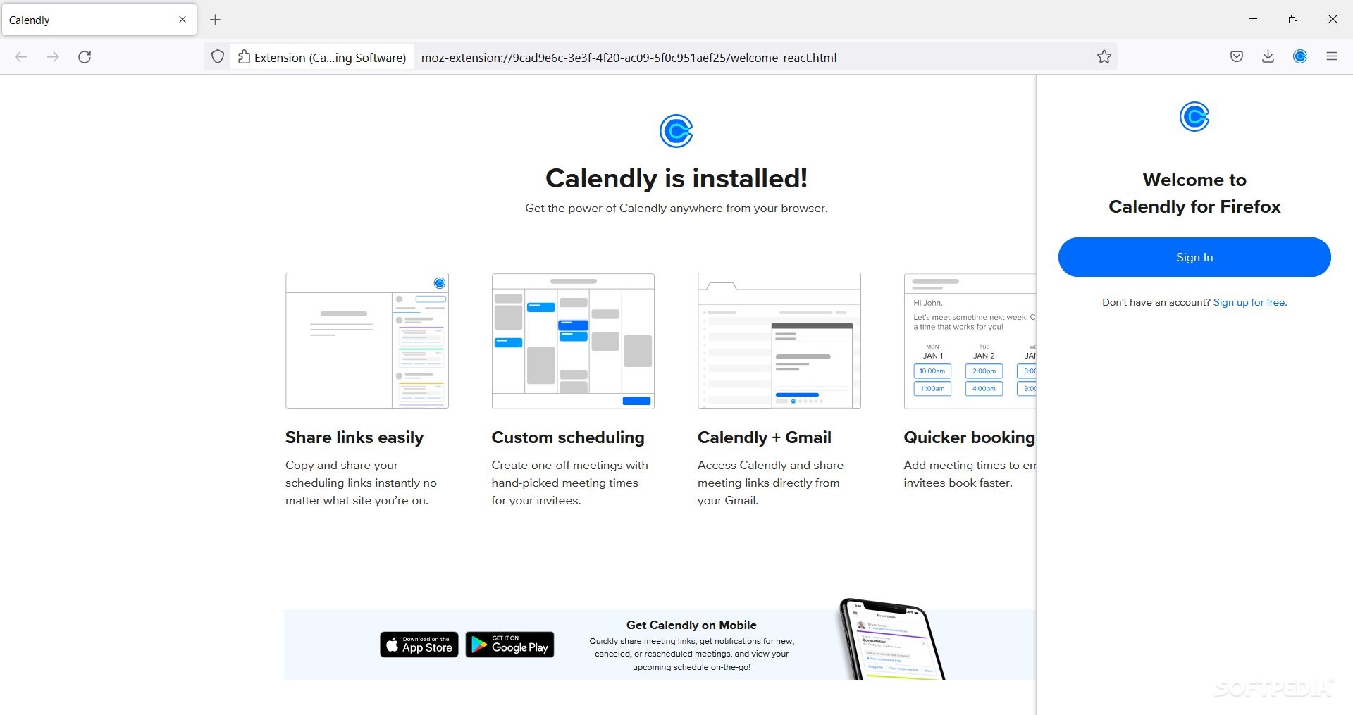 Calendly for Firefox Download & Review