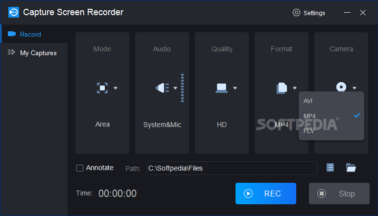 online face and screen recorder