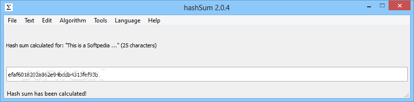 hashSum screenshot #3