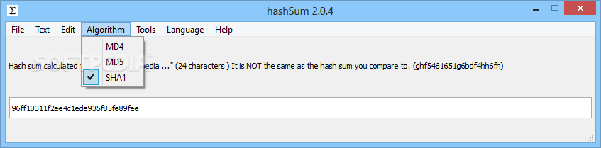hashSum screenshot #5