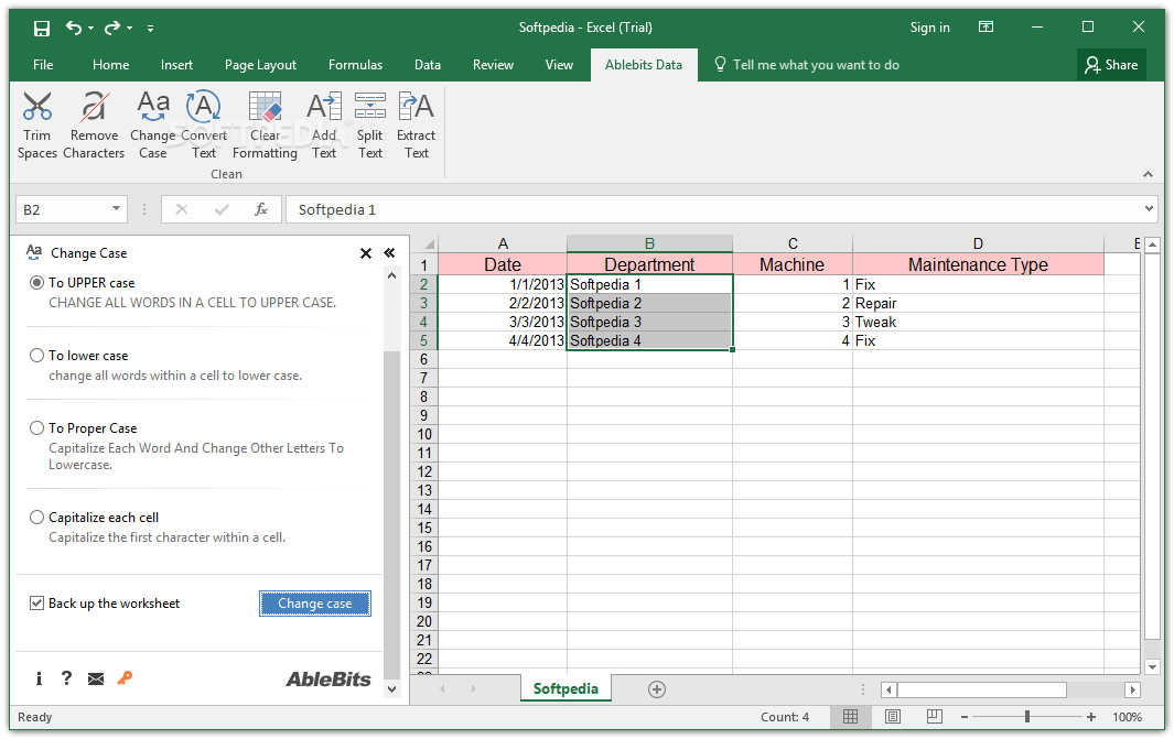 data analysis tool in excel 2018