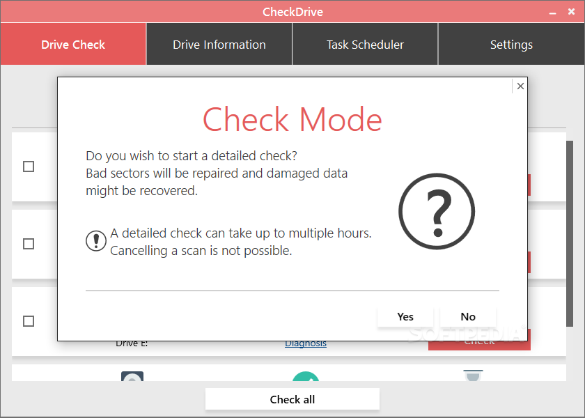 CheckDrive screenshot #1