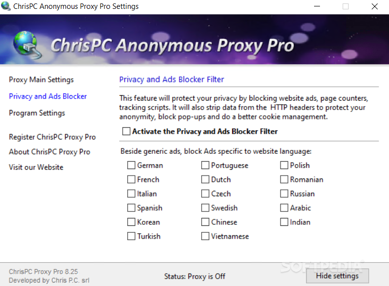 set up your own proxy server home