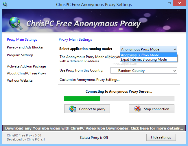 download the last version for mac ChrisPC Free VPN Connection 4.08.29