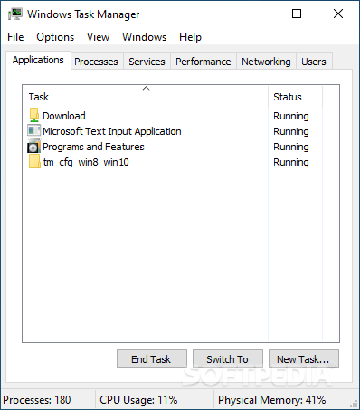 quothow many fences settings in task manager