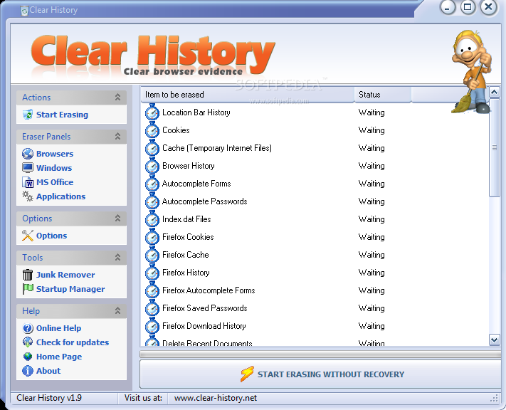 Download Clear History 1.9