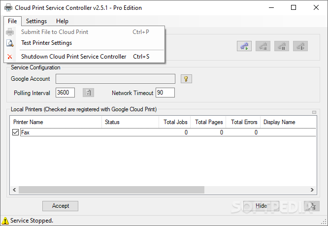 Cloud Print for Windows 2.5.1 Download & Review