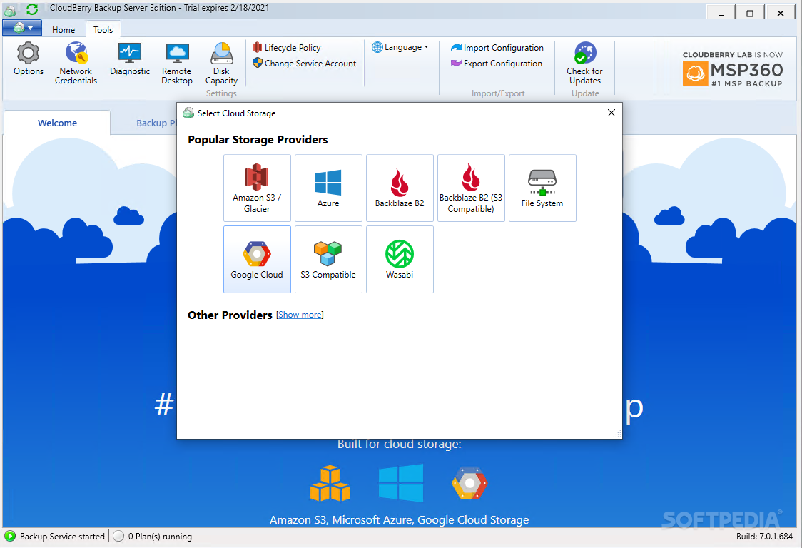 download cloudberry server backup