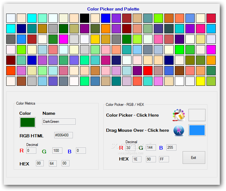 amazon wallpaper html color picker from image