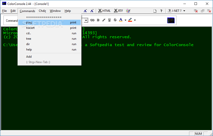 ColorConsole 6.88 for windows instal