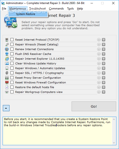 free for apple instal Complete Internet Repair 9.1.3.6335