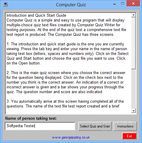 Download The Computer Quiz - My Abandonware