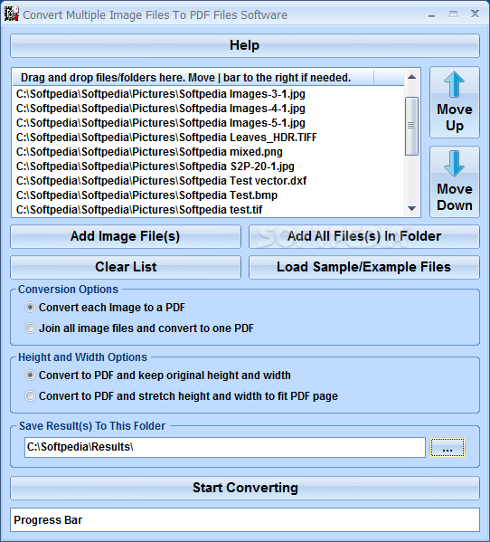 Download Convert Multiple Image Files To PDF Files Software 7.0