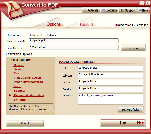 Download Convert to PDF 7.0.000