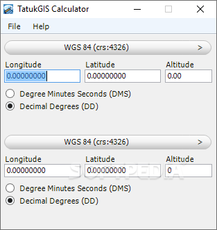 tatukgis free coordinate calculator