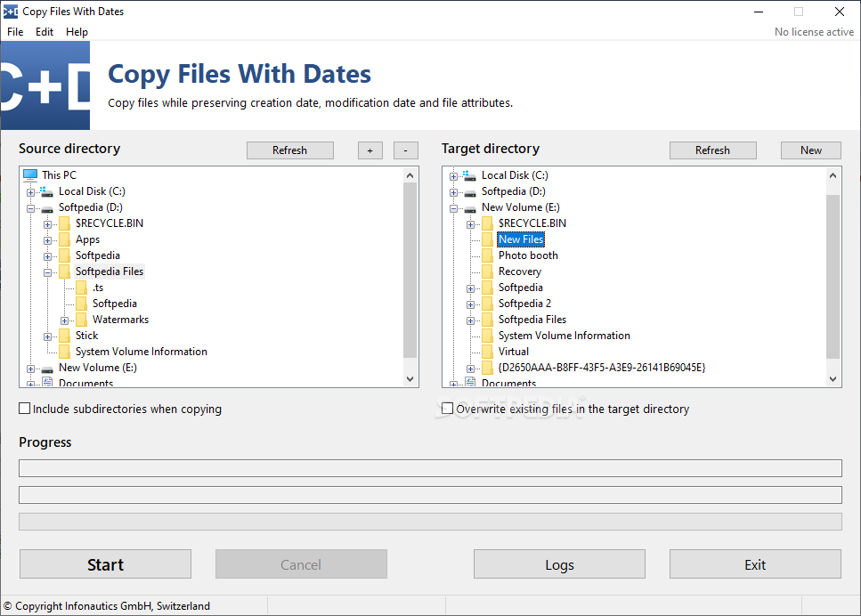 Copy Files With Dates screenshot thumb #0