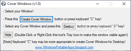 Cover Windows screenshot #0