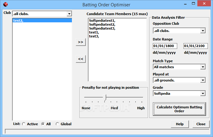 Cricket Prediction software, free download