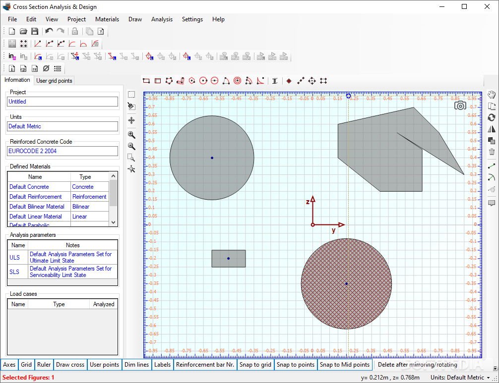 Cross Section Analysis & Design screenshot #0