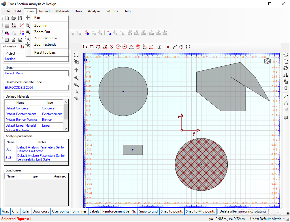 Cross Section Analysis & Design screenshot #3