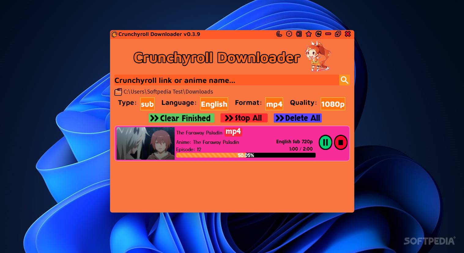crunchyroll jdownloader