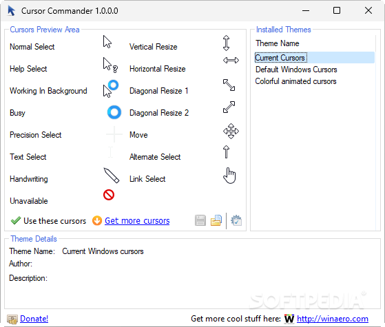 Download Download Cursor Commander 1.0.0.0 Free
