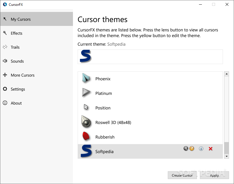 Stardock CursorFX: Customize and Change your mouse cursor