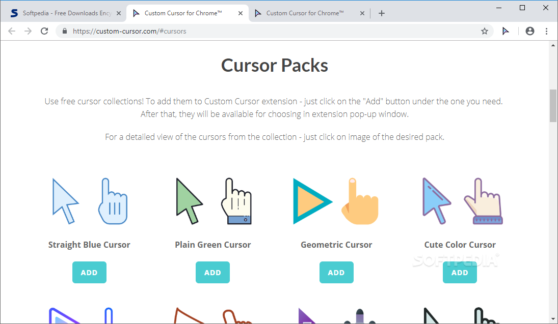 Download Custom Cursor For Chrome 2 1 8